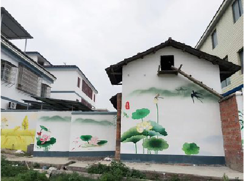 石渠室外墙绘-从选材到保养。