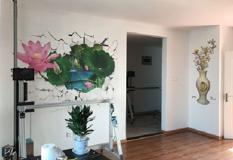 石渠墙体彩绘相比墙纸的优势。