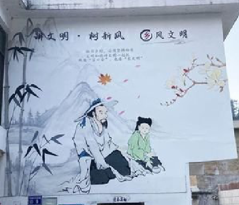 石渠分享几个墙绘保养知识。