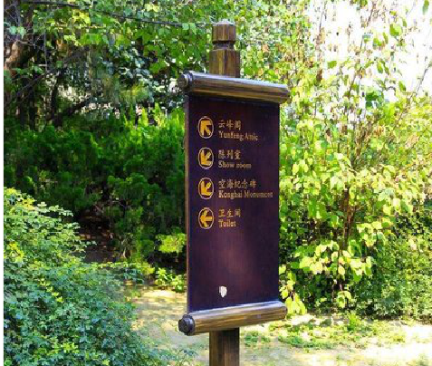 石渠标识牌与环境之间有什么关系？